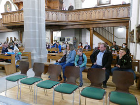 Familiengottesdienst zum Erntedankfest (Foto: Karl-Franz Thiede)